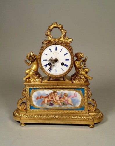 Horloge napoléon bronze - 3,