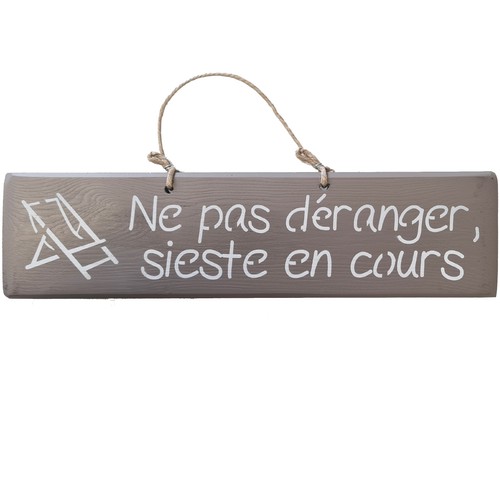 Plaque décorative bois - plaque, en