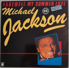 Maxi-Single Michael Jackson Farewell my summer love (12" France  - 1984)