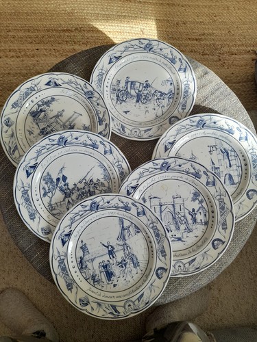 Assiettes bicentenaire - assiettes,