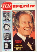 ▬►Télé Magazine 1096 - 1976 JACQUES CHANCEL_DIANE DUFRESNE_ARMAND JAMMOT