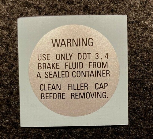 Suzuki gt750l frein fluid - gt750l, cap