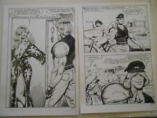 Elvifrance six planches fumetti  gays en cuir Mat-Cho Bruno Marraffa