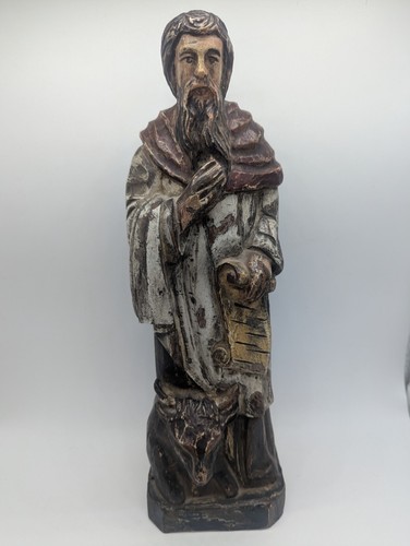Sculpture bois saint - sculpture, en