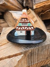 Cendrier Fumeur Verceram en forme de maison avec cheminée qui fume