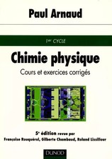 Chimie physique : Cours et