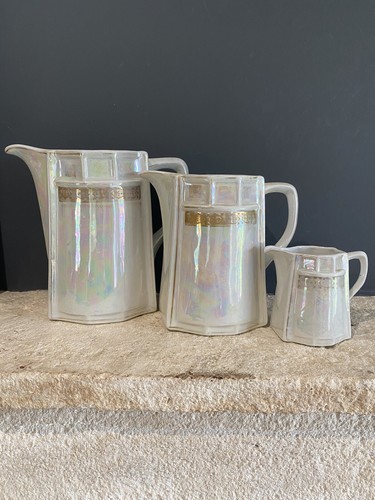 Pichets porcelaine blanche - pichets,