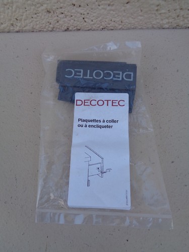 Plaque tiroir decotec