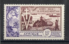AEF TIMBRE POSTE AERIENNE