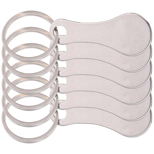6pcs clés anneaux - clés,