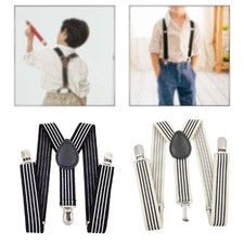 Bretelles réglables pour enfants, bretelles de réglables, pour pantalons,