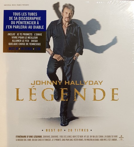 Johnny hallyday legende - hallyday,