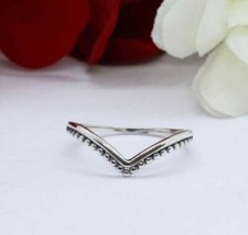 Chevron Pouce Bague 925 Argent