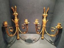 Grande Paire D'appliques en