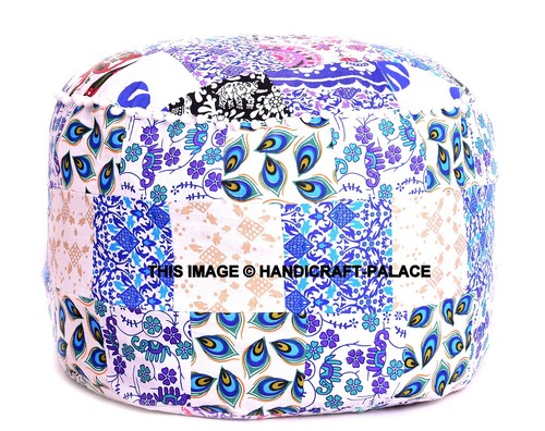 Pouf indien vintage - pouf,