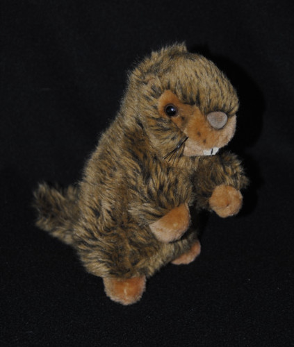 Peluche doudou marmotte anima - peluche,