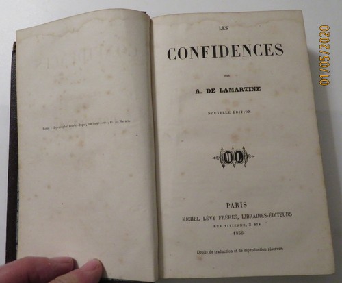 Les confidences de - a.,