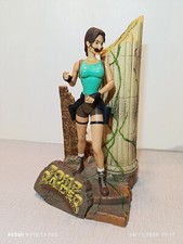 1999 Tomb Raider Lara Croft in Jungle Action Figure Statue 11" Eidos 