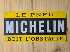Plaque publicitaire Michelin