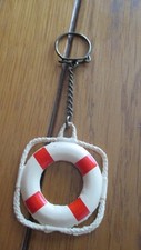 porte clé vintage bouée de sauvetage lifeline