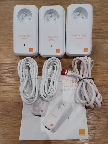 Lot cpl orange - cpl, liveplug