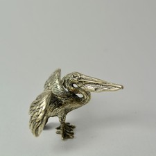 Figurine en argent,  Pelican