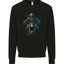 Sweat À Capuche Skull Biker