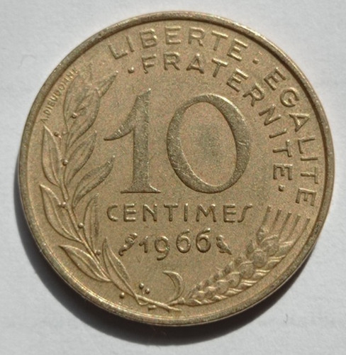 Pièces centimes - de,
