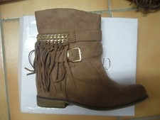 bottines à franges