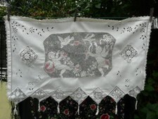 ancien rideau brise bise en