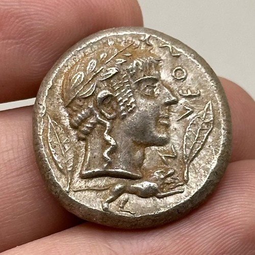 Ancien tétradrachme grec - ,