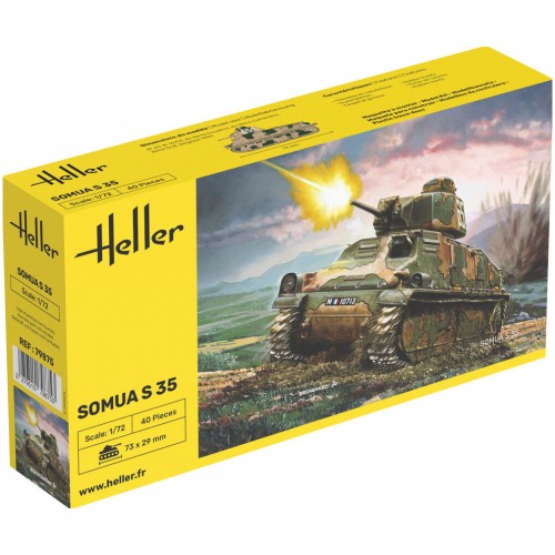 Heller somua s35 kit de - s35, 1:72