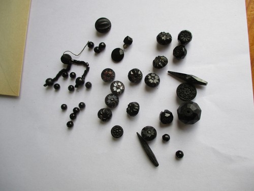Lot boutons perles - lot,