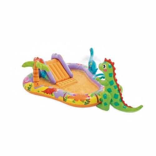 toboggan gonflable piscine