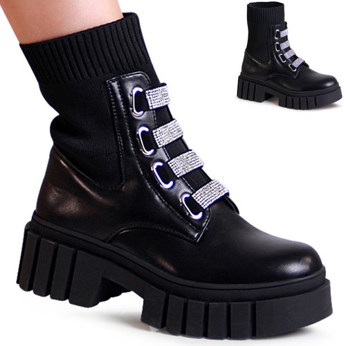 Bottes biker talon pour - bottes,