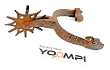 Objet ancien éperon France couteau gaucho cheval équitation.