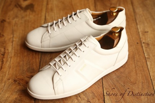 Baskets cuir blanc - baskets,