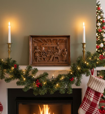 Panneau Ancien en Bois