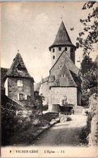 15 VIC SUR CERE Carte postale ancienne /REF -VP7122