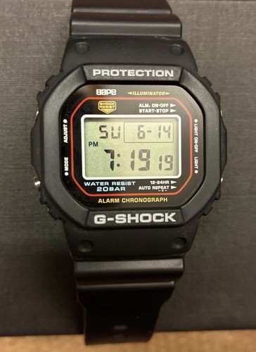 Casio bathing ape g shock - ape, g-shock