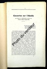 Entomologie / apiculture