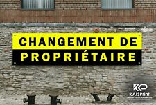 Bache / Banderole (Changement