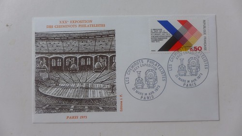 1973 cheminots philatelistes - cheminots,