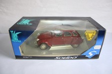 SOLIDO prestige, Citroën 2CV 1966 bordeaux REF 8029, en boite, échelle 1/18