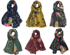 Imprimé floral avec feuille d'or grande célébrité mode écharpe châle maxi sarong