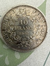 Pièce Argent 10 Francs