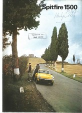 CATALOGUE TRIUMPH - SPITFIRE 1500