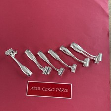 PINCES ASPERGE INDIVIDUELLE METAL ARGENTÉ ERCUIS TRÈS BEL ETAT.