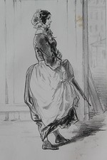 GAVARNI Lithographie originale