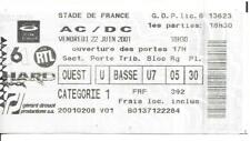 RARE / TICKET BILLET CONCERT -